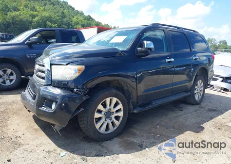 2016 Toyota Sequoia Platinum 5.7L V8 z USA, uszkodzony, nr VIN 5TDDW5G1XGS142133